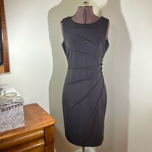 Calvin Klein Stretch Knit Sleeveless Sheath Dress Sz 8